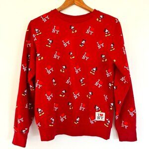 Vintage Disney Mickey I Love NY Sweatshirt